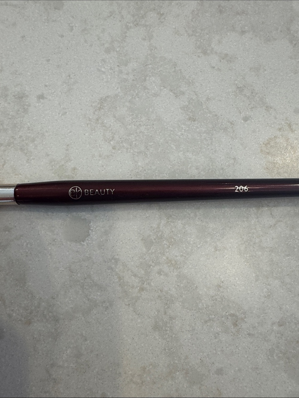 BK Beauty Brush 206 - Deep Burgundy Handle